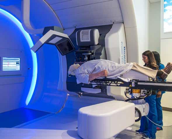 RECORD IN INSTALLATION OF A PROTON THERAPY SYSTEM IBA holds the record for the shortest time taken in the industry to install a proton therapy center.