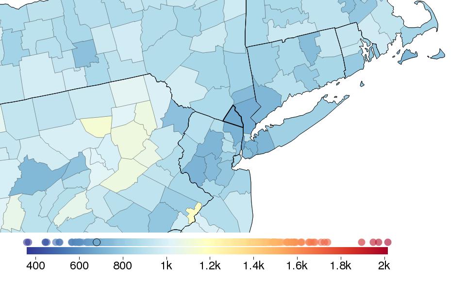 COUNTY PROFILE: Rockland County, New York US COUNTY PERFORMANCE The Institute for Health Metrics and Evaluation (IHME) at the University of Washington analyzed the performance of all 3,142 US