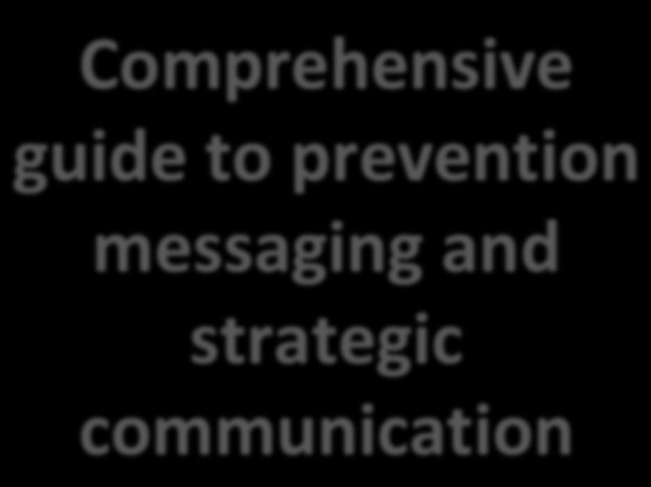 prevention messaging and strategic
