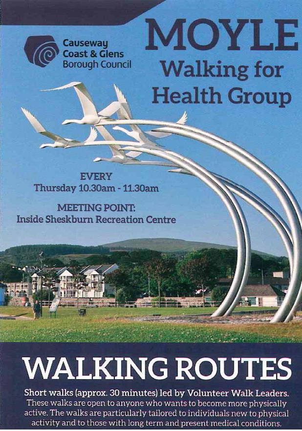 Moyle Walking for Health Group partnership working