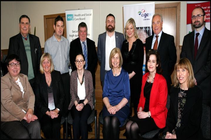 This was attended by Michelle O Neill, Health Minister who spoke positively about the future of Living Well and the importance of