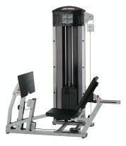 for ease of use Leg Press/Calf Extension FSLPC Natural arc-of-motion and pad angles maximize muscular involvement and minimize joint