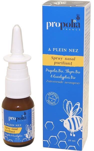 Composition: saline solution, propolis and thyme extract.