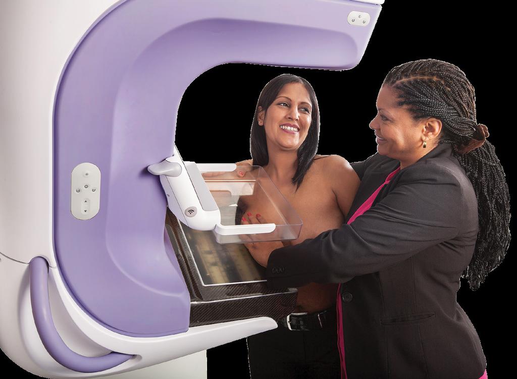 Patient Comfort Providing a positive experience for patients Aceso from CapeRay has been designed to provide a comfortable breast imaging exam for patients and an efficient workflow for clinicians.