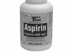 What about aspirin?