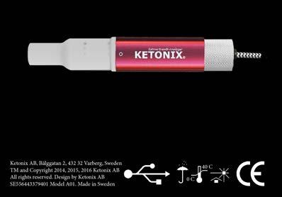 1. UNPACK AND POWER YOUR KETONIX (Ketonix USB) In your case you will find: The KETONIX USB The KETONIX Battery Red USB Cable Cable to charge the battery An extra mouthpiece A KETONIX zipper case (15