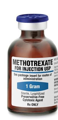 Drugs Administered Intrathecally Only methotrexate and