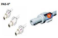 Catheters Open-ended valved catheter: PAS-V, SOLO Pressure sensitive valve is in hub