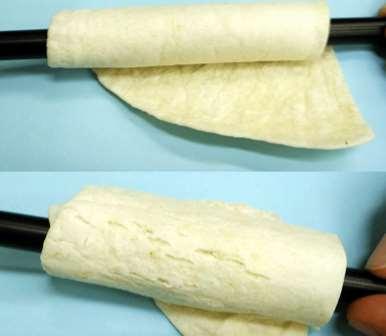 Flour tortillas SIX WEEK-storage With enzymes: Flexible, no