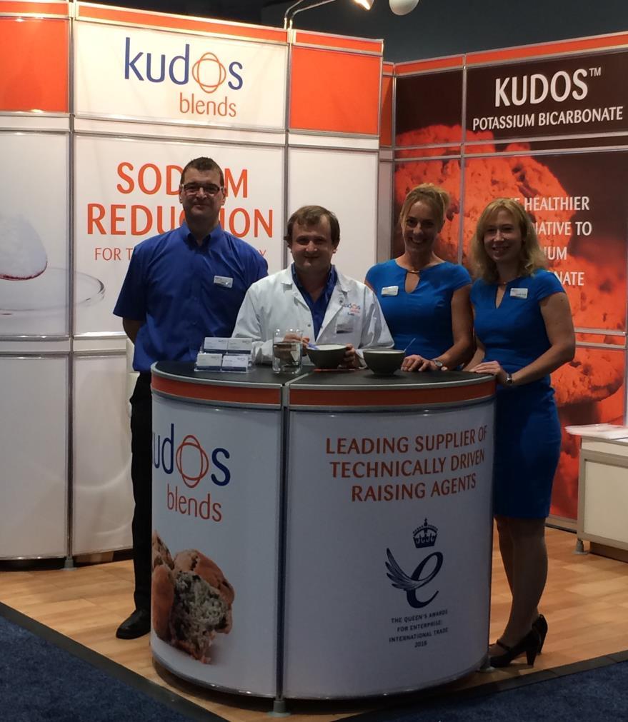 Kudos Blends at IBIE 2016 Please visit us at booth 819, hall N 1-4 Our experts in raising