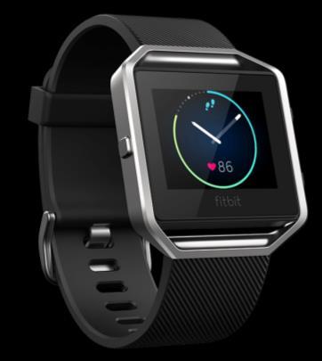 PEDOMETER DESCRIPTIONS FITBIT Fitbit Surge Fitbit Blaze GPS Tracking See distance, pace, split times, elevation climbed, and review routes PurePulse Heart Rate Get continuous, automatic, wrist-based
