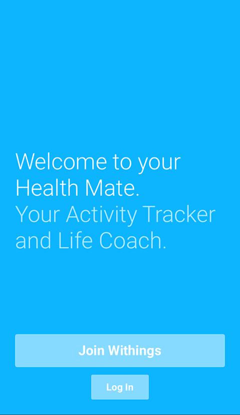 Setting Up the Installing the Withings Health Mate App If the Withings Health Mate app is not already installed on your device, perform the following steps: 1. Type go.withings.