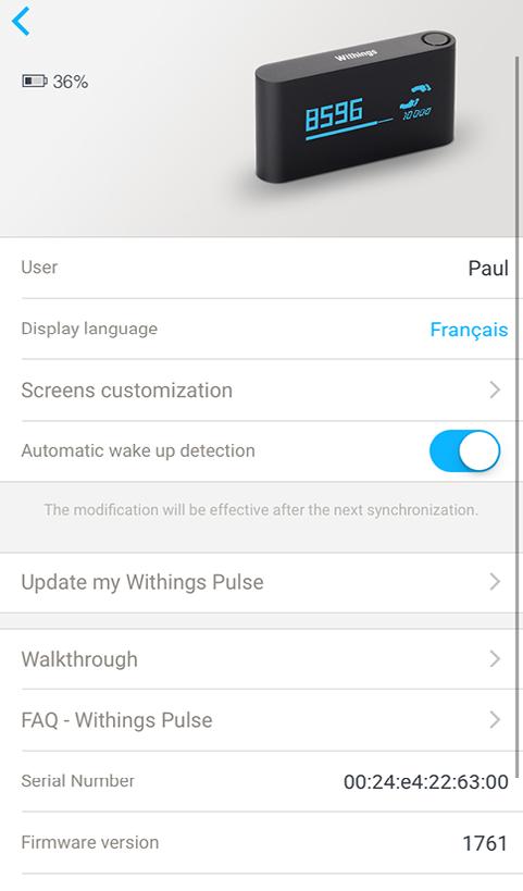 However, you can check if updates are available and force their installation whenever you want. To do so, perform the following steps: 1. In the Withings Health Mate app, go to My devices. 2.