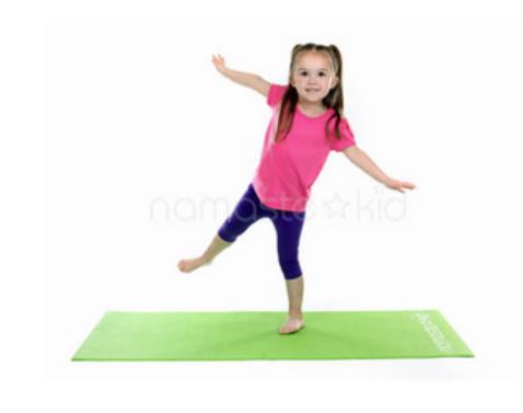 Stretch your arms out to either side. Tip: To use star pose to energize kids, have them shine and sing "Twinkle, Twinkle Little Star".