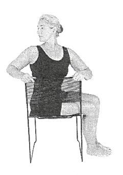 Hip opener Chair Spinal Twist Forward Bending Pose Child Pose 1. Sit sideways on a chair starting with the right side of the body against the back of the chair. Place feet flat on the floor. 2.