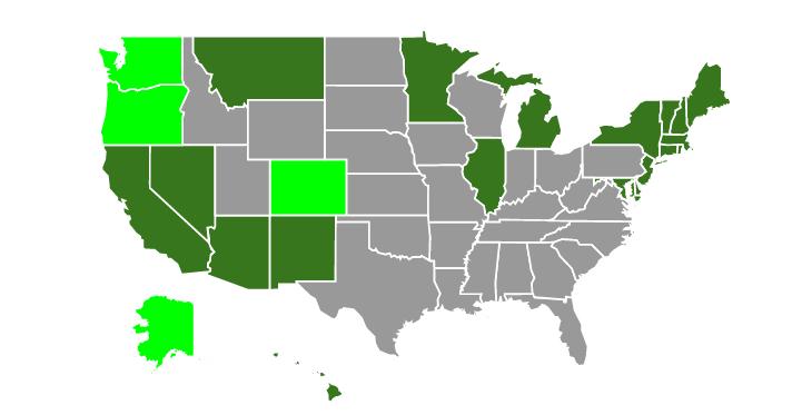 Where is medical marijuana legal? Accessed http://www.governing.