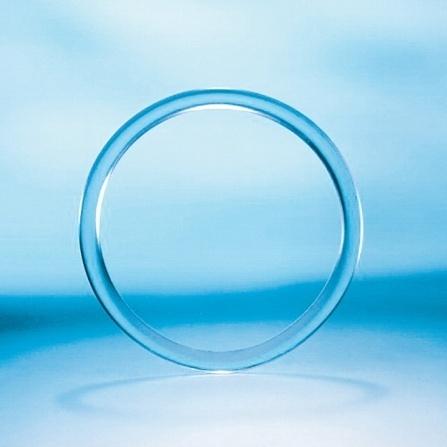 Contraceptive vaginal ring Releases estrogen and progestin, so similar to combined pills One ring for 3