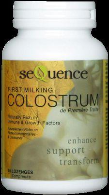Sequence Health Order Form The sooner after birth Colostrum is collected, the higher levels of beneficial immune & growth factors Only first milking Colostrum is