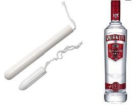 SLIMMING Soaking tampons in vodka and inserting them vaginally/rectally The alcohol is absorbed directly into the blood stream A tampon
