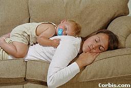 Sleep Sleep or rest during day when baby is sleeping Coach mom to have visitors hold baby while
