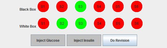 A snapshot of a part our implementation in Java of the diabetes example is shown below in Figure 3. Fig. 3. Snapshot of a part of the interface for the diabetes patient causal model application.