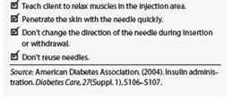 injections BOX 17-2 Procedure