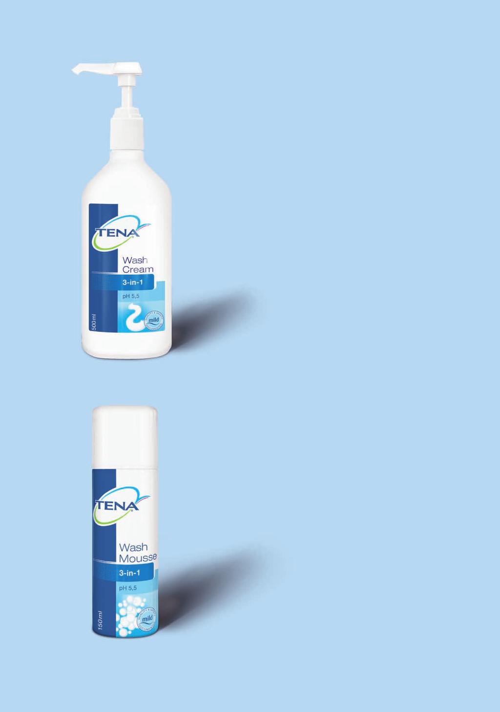 Ageing skin needs a helping hand TENA Wash Cream Looking after our skin and keeping it healthy means much more than just accentuating our natural beauty.