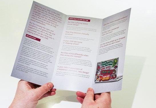 Leaflet An accompanying information leaflet has been developed to provide advice and guidance for parents and carers about the