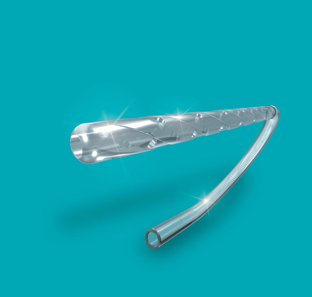 VENOUS Optiflow Venous Cannula The Optiflow Venous cannula features a special swirled tip design with multiple side holes that facilitate active and physiological venous drainage regardless of the