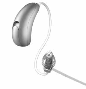 your hearing aid or to change the battery 5 Dome - holds the wire in place in your ear canal 6 Retention piece - helps prevent the dome and wire from moving out of the ear canal 7 Speaker unit -