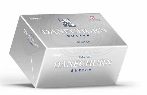 BUTTER BUTTER UNSALTED Danechurn butter is the great taste of butter, which will compliment all kinds of food and newly baked