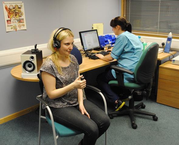 Implant Assessment An in depth, age appropriate hearing assessment is carried out using insert earphones with full masking.