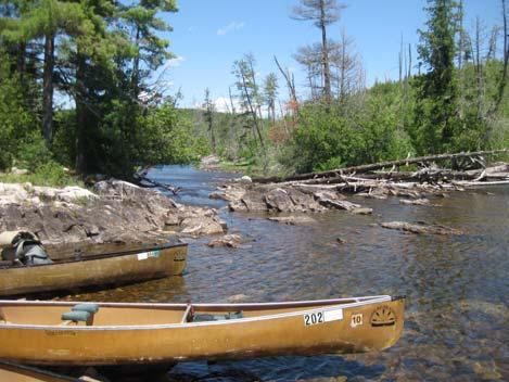 hundred lakes in the Quetico.