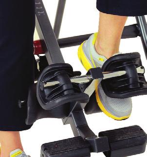 Pull the T-Pin Lock so the spring-loaded Front Ankle Bar and Front Ankle Cups snap closed against your ankles (Figure 14). Figure 11A 6.