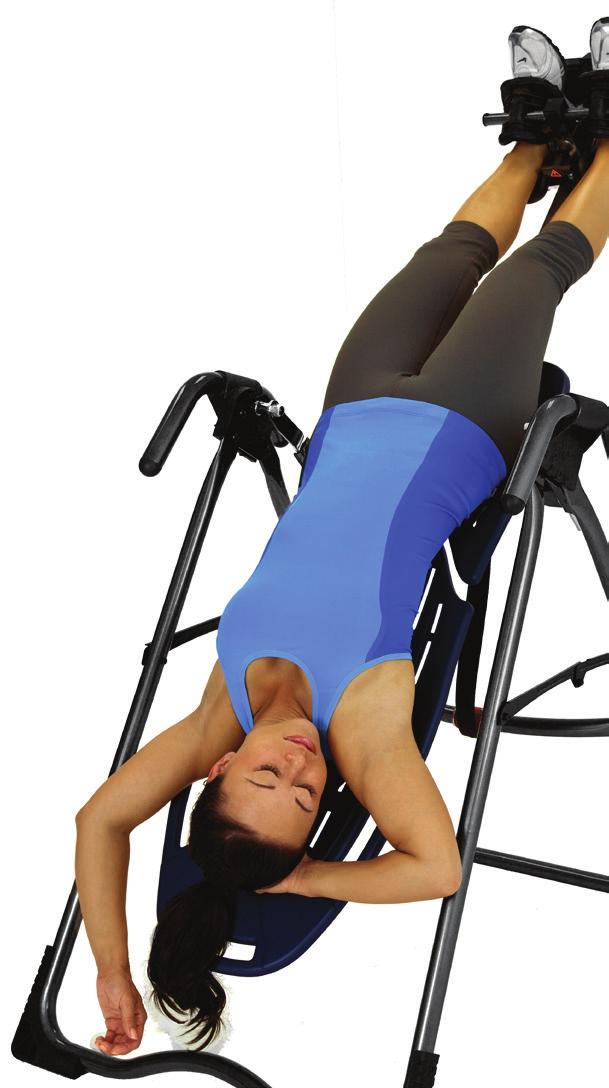 Watch the Instructional DVD for more inverted stretching and exercise tips.