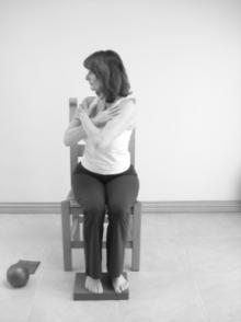 Feet, knees Hip distance, neutral spine Tight rope stance, neutral spine Seated Sway envelope Trunk stability Strengthen the abdominals and spinal extensors.
