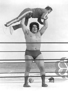 Andre the Giant At 7'4" and 500 pounds, Andre the Giant could have been famous for his size alone.