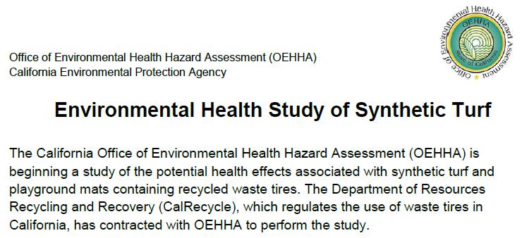 year extension California OEHHA Four year study