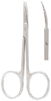 one Gum Scissors Serrated blade serrated blade Curved 6 1/8" (15.6 cm) 6 1/4" (15.
