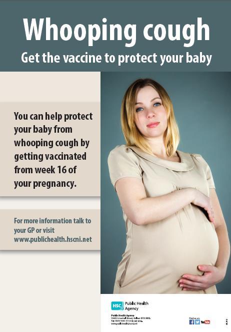 Pertussis vaccine in pregnancy In Oct 2012, JCVI recommended pregnant women receive one dose of pertussis