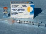 Two TdaP (tetanus toxoid-reduced diptheria toxoid-acellular pertussis vaccine adsorbed) vaccines are available to