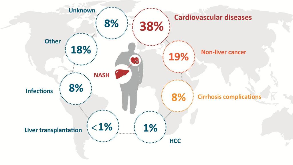 Cardiovascular diseases is the leading cause