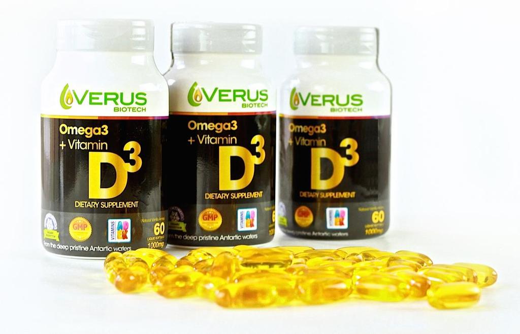 Verus Biotech Omega 3 is a potent natural anti-inflammatory that is perfect for the long-term treatment of chronic diseases like osteoarthritis, rheumatoid arthritis, migraines, fibromyalgia.