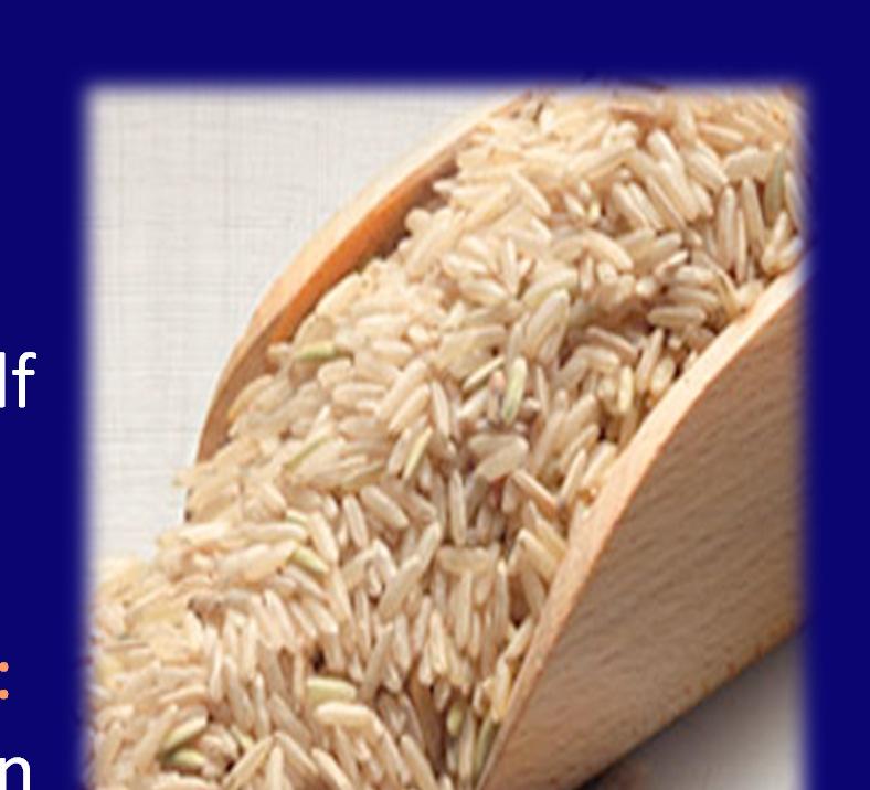 Recommendation for whole grain intake The USDA Dietary Guidelines, 2015: whole
