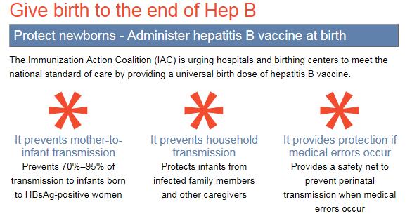 Strategies to Eliminate Hepatitis B National guidelines Universal screening of pregnant women for HBsAg during each pregnancy Case management of HBsAgpositive mothers and their