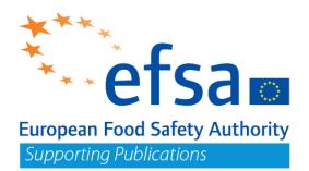 TECHNICAL REPORT APPROVED: doi:10.2903/sp.efsa.20yy.