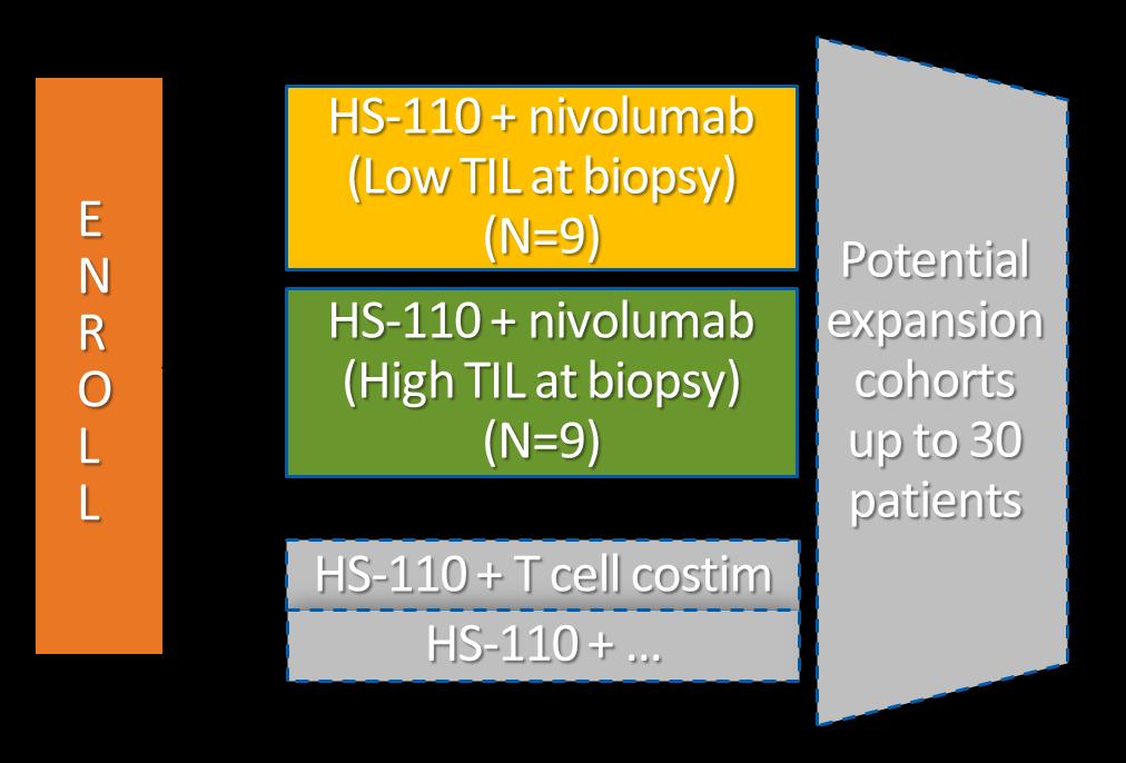 with PD-1 mab Evaluate TILs as a potential