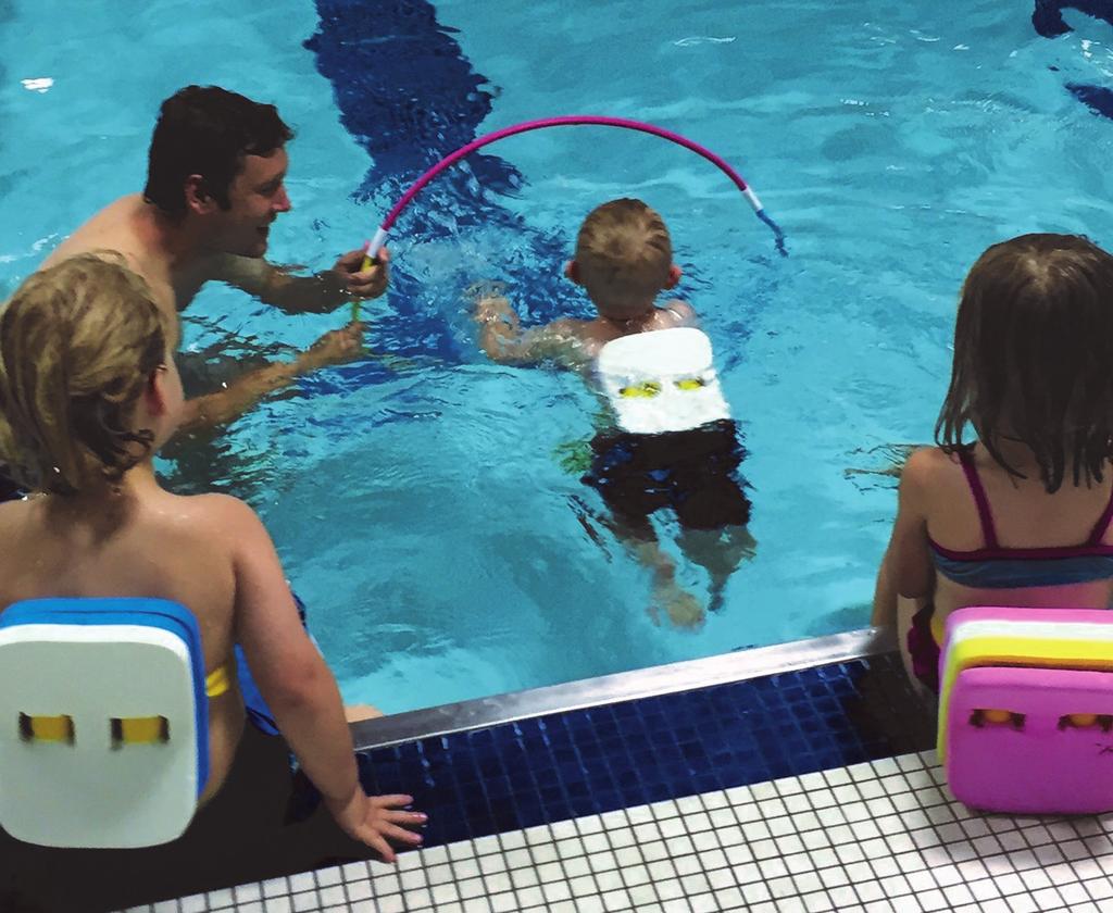 Aquatics Parent/child Program (Ages 6 months to 3): This program provides the highest quality of early water experiences for children from six months to three years.