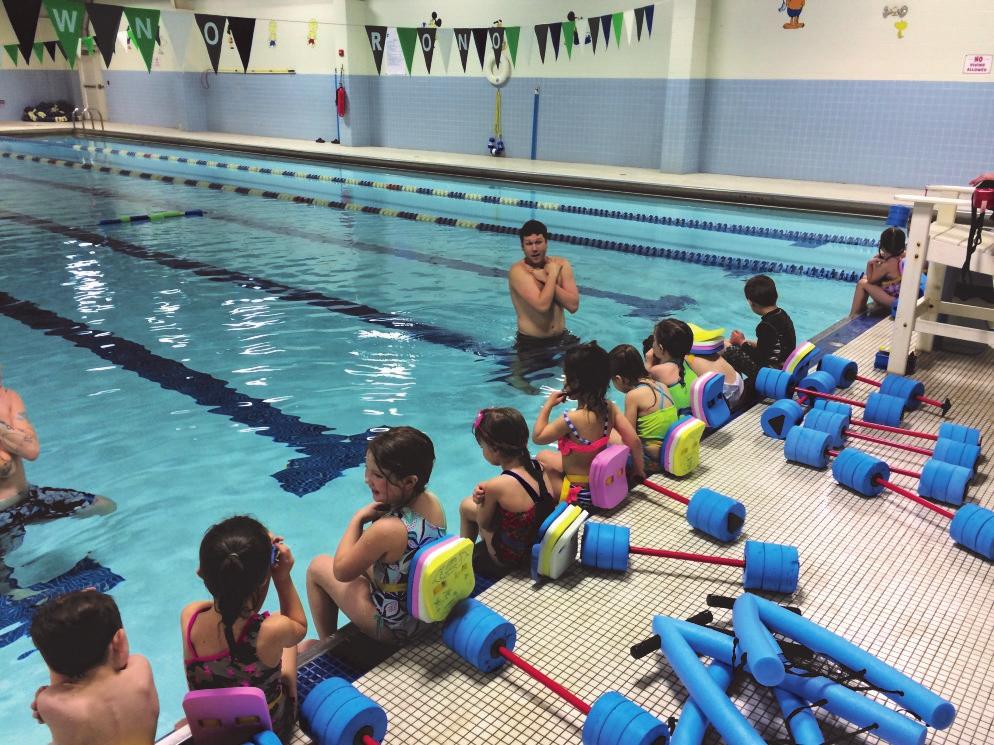 Youth Swim Lessons (Ages 6 and up): These lessons consist of four separate, progressive levels that focus on stroke development, water safety, personal growth, and fun.