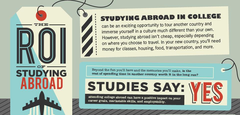 Return on Investment of Study Abroad http://www.coursehero.